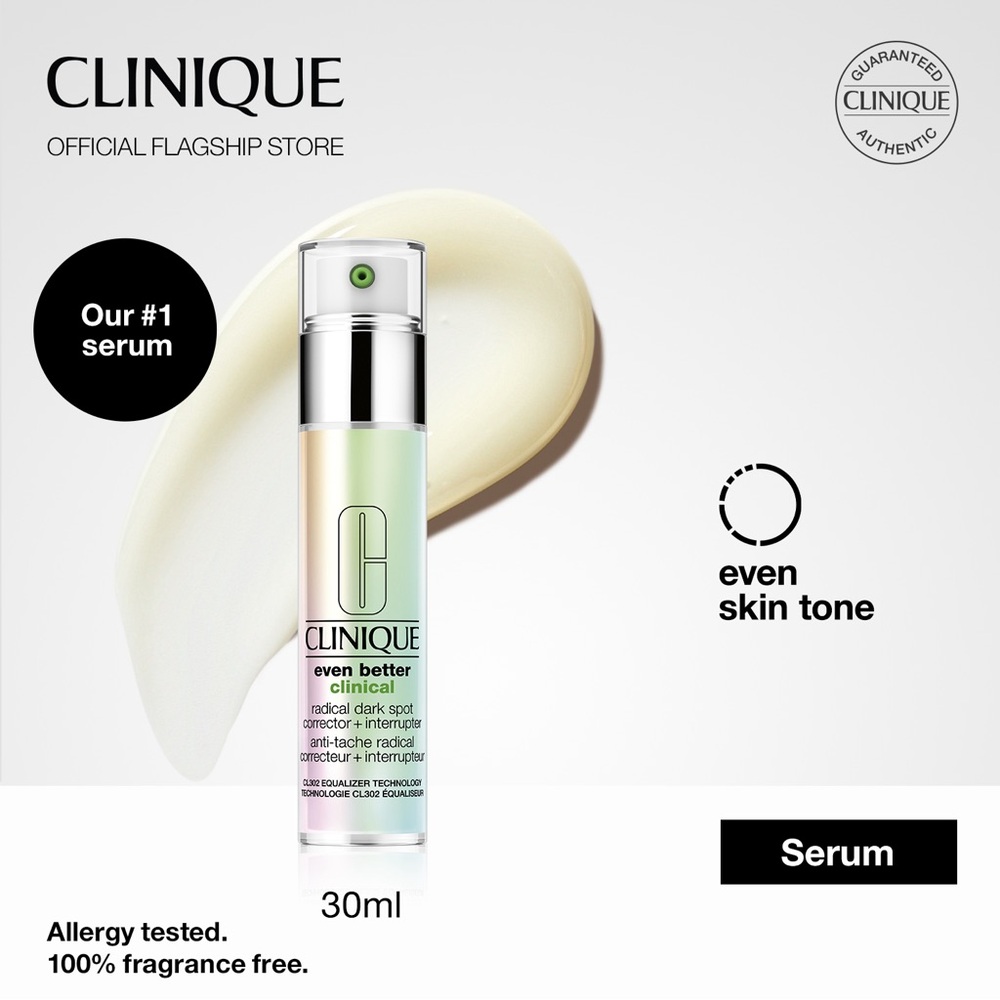 NIB clinique even better clinical radical dark spot corrector + interrupter 30ml